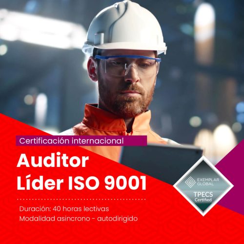 Certificación Internacional Auditores Líder ISO 9001:2015